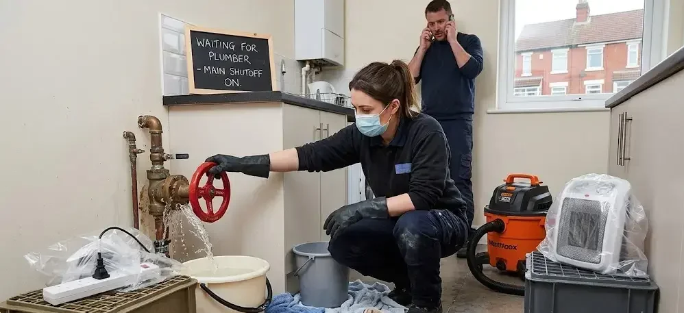 How to Minimise Water Damage While Waiting for a Plumber in Luton